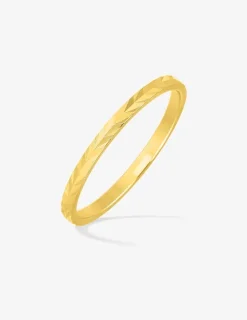 Alliance épi 1,5 mm or jaune 750‰ - Mariage