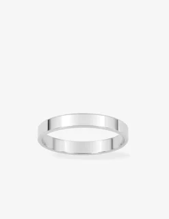 Alliance ruban 3 mm or blanc 750‰ SO OR