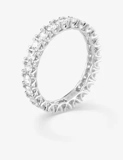 Alliance tour complet or 375 ‰ blanc et diamants synthétiques 1,46 ct SO OR