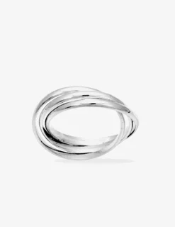 Alliance triple anneau 2 mm argent 925‰ rhodié - Mariage