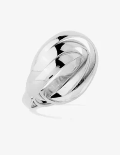 Alliance triple anneau 3 mm argent 925‰ rhodié SO OR