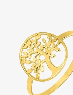 Bague arbre de vie en or jaune 375 ‰ SO OR