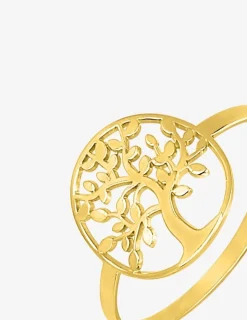 Bague arbre de vie or jaune 750 ‰ SO OR