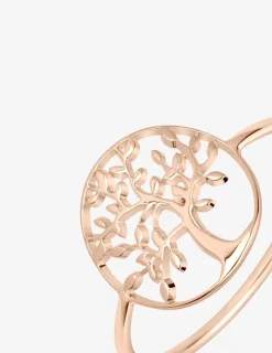 Bague arbre de vie plaqué or rose SO OR
