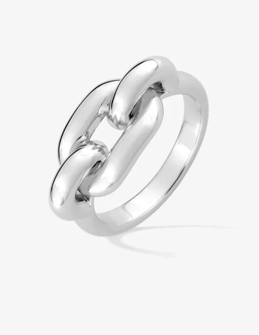 Bague argent 925 ‰, fantaisie, maillon SO OR
