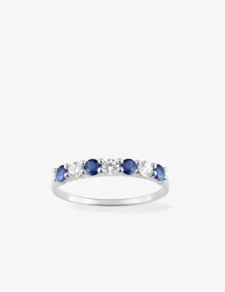 Bague argent 925 ‰ rhodié empierrée SO OR