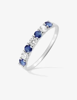 Bague argent 925 ‰ rhodié empierrée SO OR