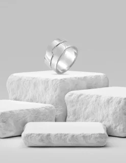 Bague argent 925 ‰, tout métal, fantaisie SO OR