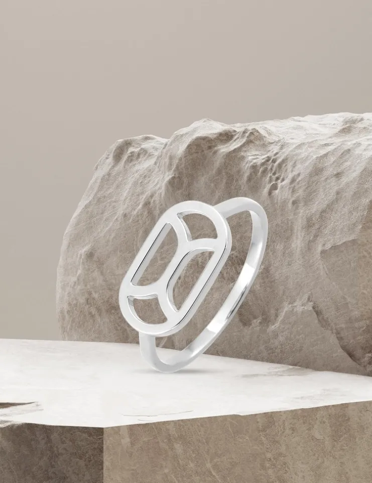 Bague Argent 925‰ rhodié SO OR