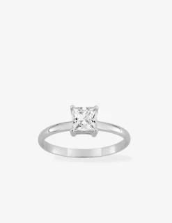 Bague argent rhodié 925 ‰ et oxyde de zirconium SO OR
