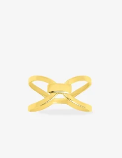Bague en or jaune 750 ‰ nœud SO OR