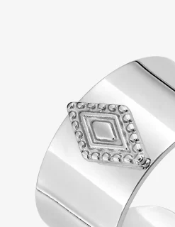 Bague fantaisie en acier taille ajustable SO OR