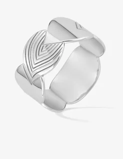 Bague fantaisie en argent rhodié 925 ‰ SO OR