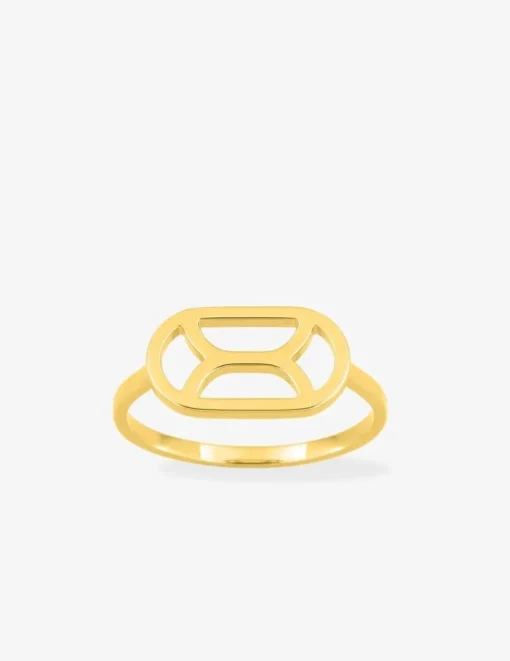 Bague fantaisie Plaqué or SO OR