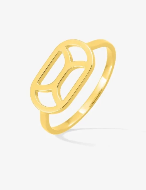 Bague fantaisie Plaqué or SO OR
