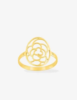 Bague fleur en or 375‰ SO OR