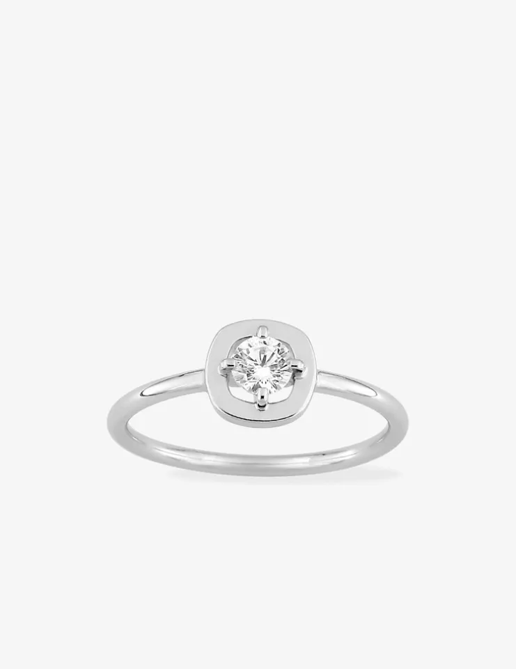 Bague Glamour en argent et oxyde SO OR