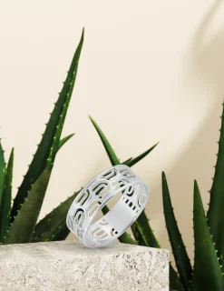 Bague Glamour en argent SO OR