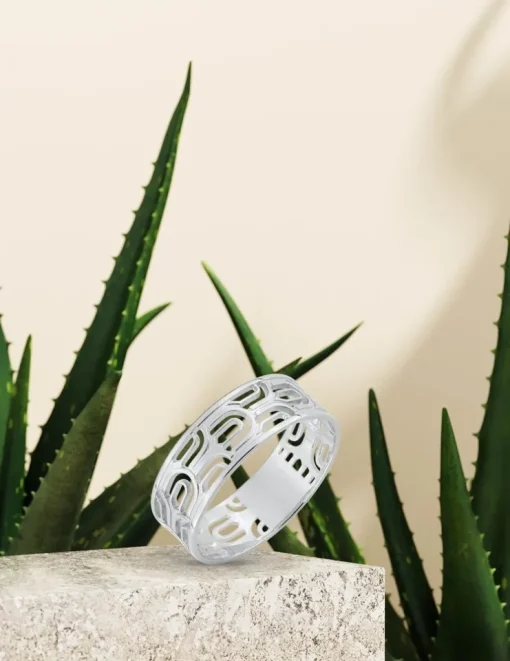Bague Glamour en argent SO OR
