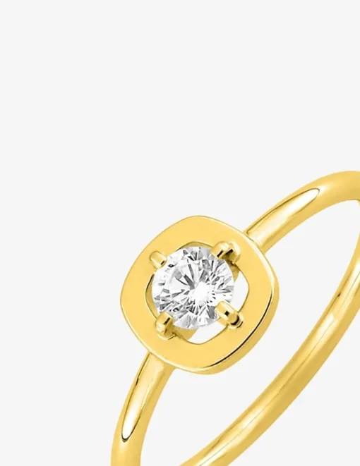 Bague Glamour en plaqué or SO OR