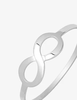 Bague infini argent rhodié 925 ‰ SO OR