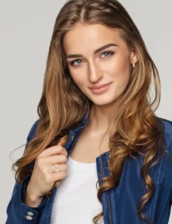 Bague Lorever Or rose 375‰ et laque ivoire SO OR