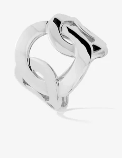 Bague multi anneaux croisés argent rhodié 925 ‰ SO OR