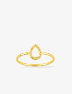 Bague or jaune 375 ‰ fantaisie SO OR
