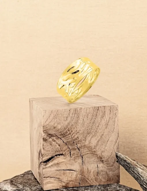 Bague or jaune 375 ‰ SO OR