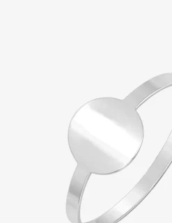 Bague personnalisable jeton 7 mm argent rhodié 925 ‰ SO OR