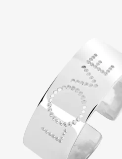 Bague réglable LOVE argent rhodié 925 ‰ SO OR