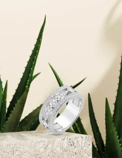 Bague Royale en argent et oxydes SO OR