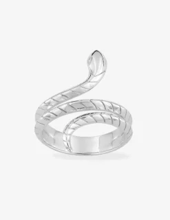 Bague serpent argent rhodié 925 ‰ SO OR