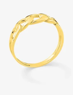 Bague tout en or jaune 750 ‰ SO OR