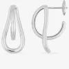 Boucles d'oreilles argent 925 ‰, goutte SO OR