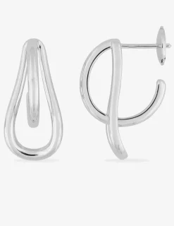 Boucles d'oreilles argent 925 ‰, goutte SO OR