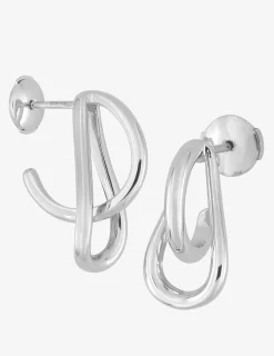 Boucles d'oreilles argent 925 ‰, goutte SO OR