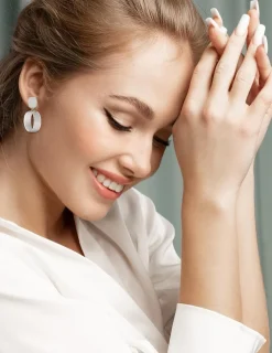 Boucles d'oreilles argent 925 ‰, infini SO OR