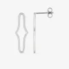 Boucles d'oreilles argent 925 ‰ rhodié SO OR