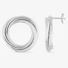 Boucles d'oreilles argent 925 ‰, anneaux SO OR