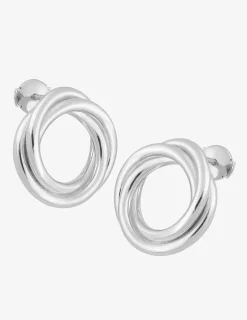 Boucles d'oreilles argent 925 ‰, anneaux SO OR