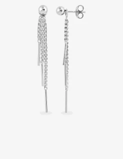 Boucles d'oreilles boule pendantes en argent 925‰ SO OR