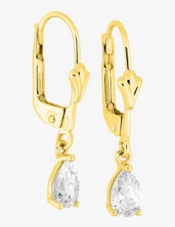 Boucles d'oreilles brisure or jaune 375 ‰ et oxyde SO OR