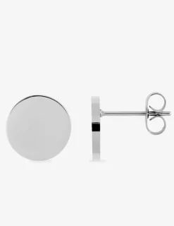 Boucles d'oreilles cercle acier SO OR