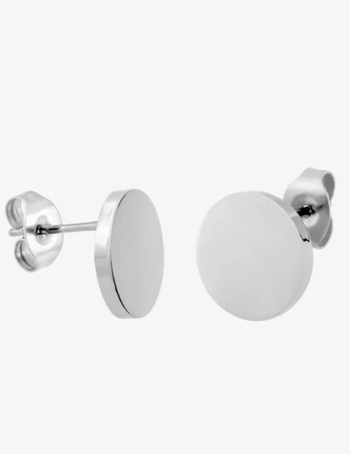 Boucles d'oreilles cercle acier SO OR