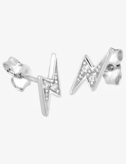 Boucles d'oreilles éclair en or 375‰ SO OR
