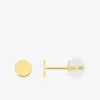 Boucles d'oreilles clou or 375 ‰ jaune SO OR