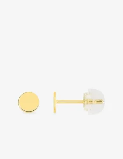 Boucles d'oreilles clou or 375 ‰ jaune SO OR