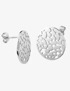 Boucles d’oreilles clous en acier SO OR