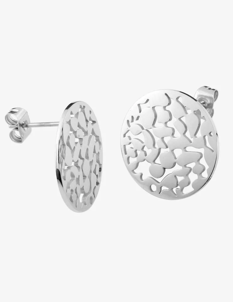 Boucles d’oreilles clous en acier SO OR